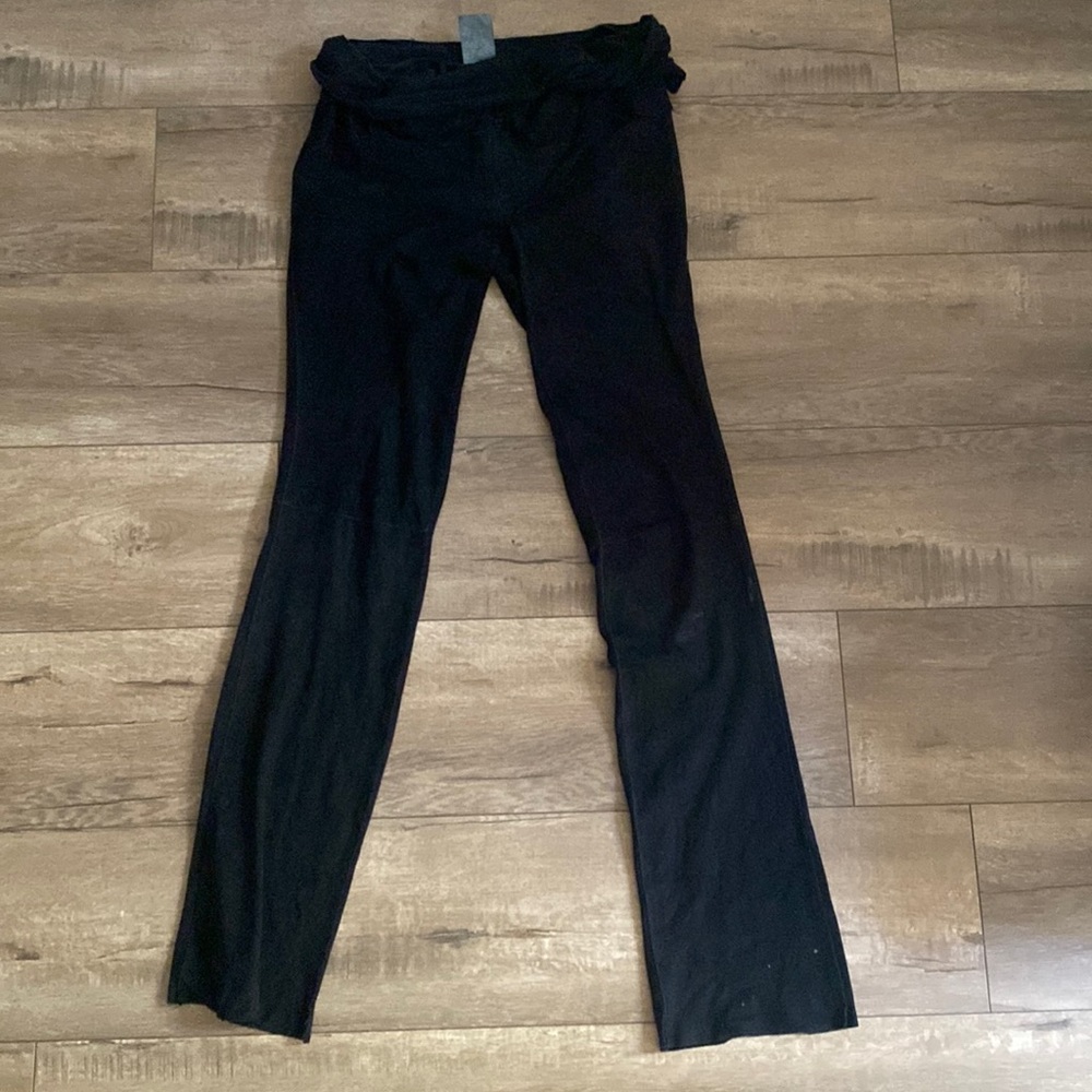 Dolce & Gabbana suede pants